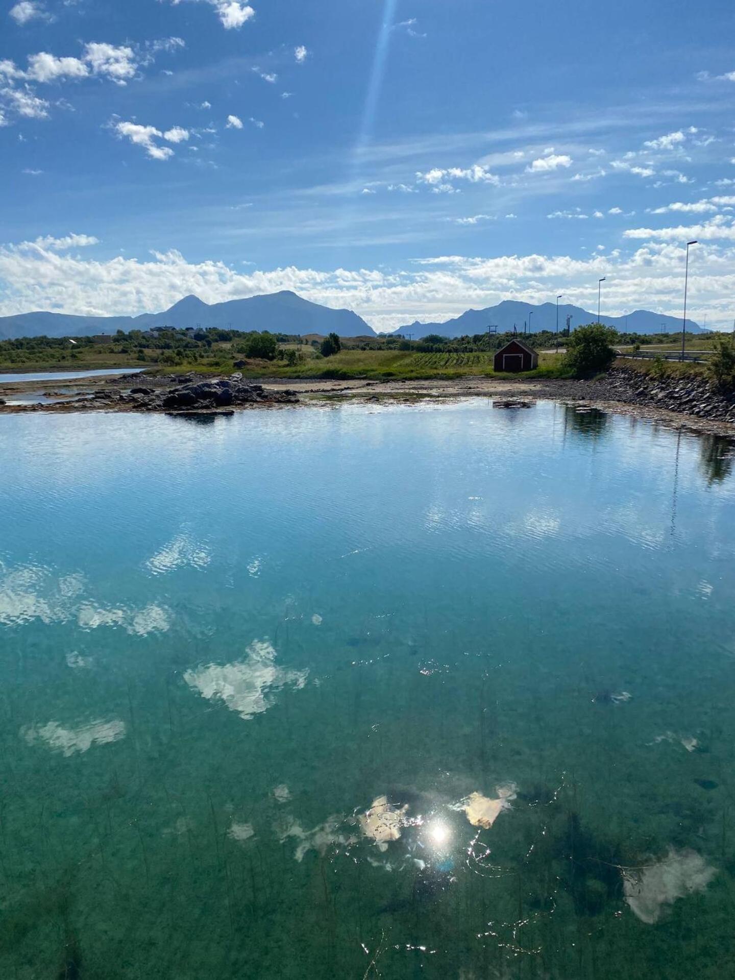 Вілла Rorbu By Nappstraumen, Lofoten Gravdal  Екстер'єр фото