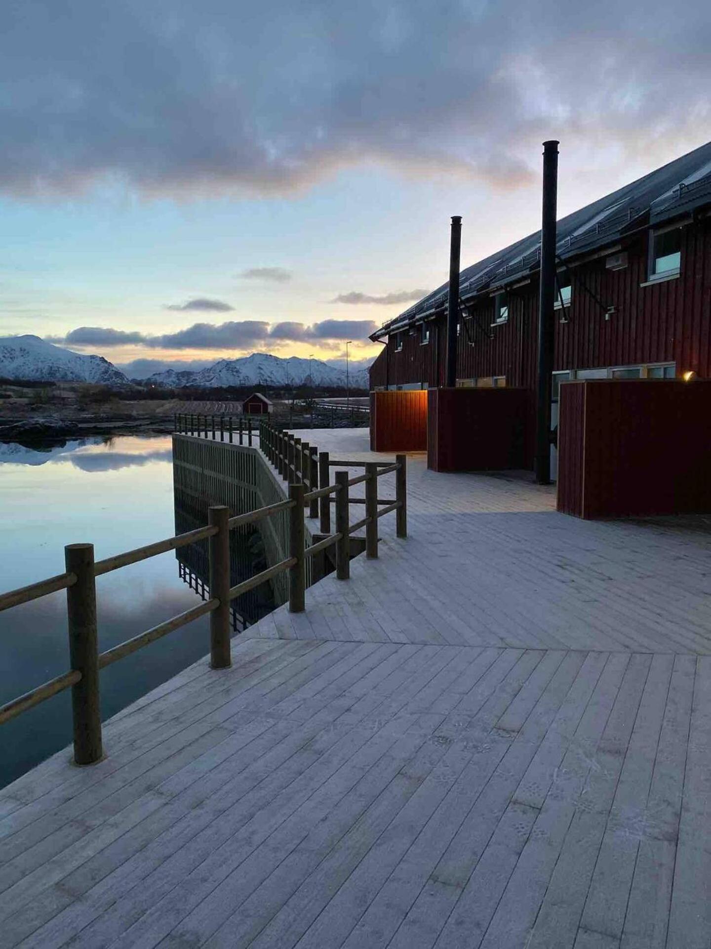 Вілла Rorbu By Nappstraumen, Lofoten Gravdal  Екстер'єр фото