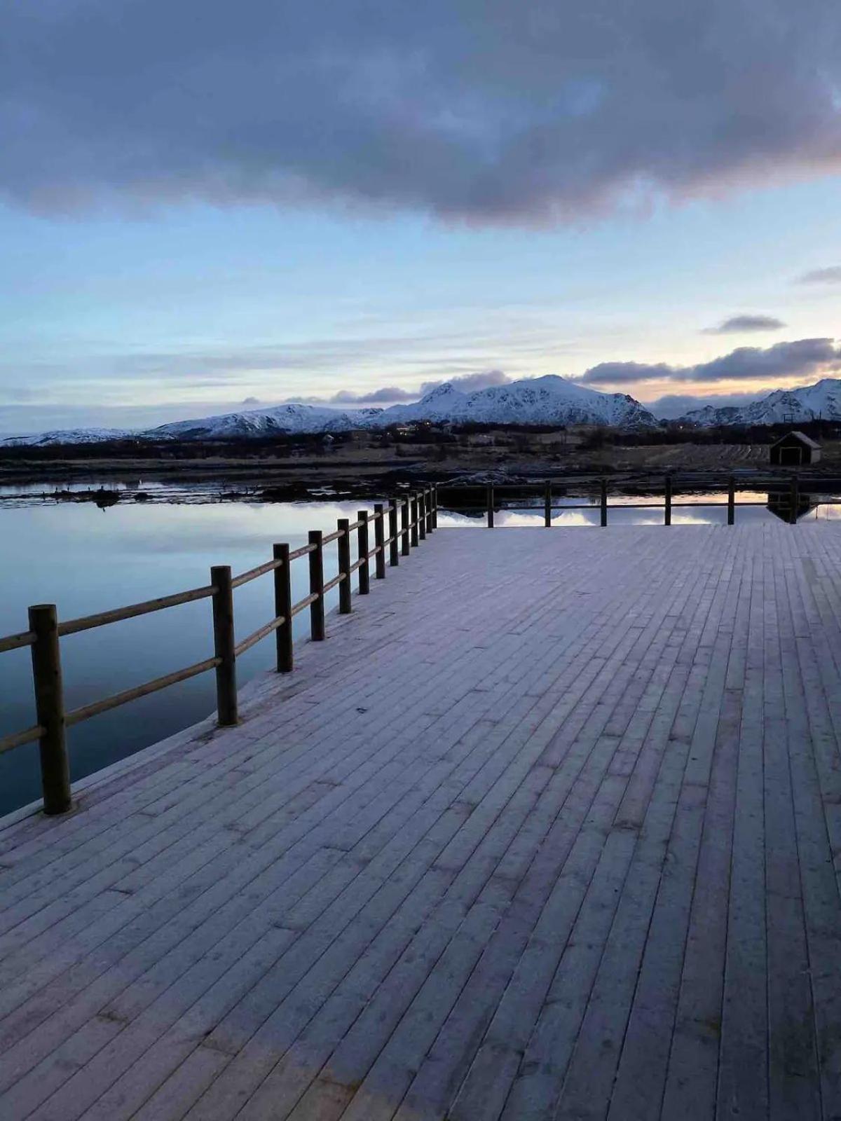 Вілла Rorbu By Nappstraumen, Lofoten Gravdal  Екстер'єр фото